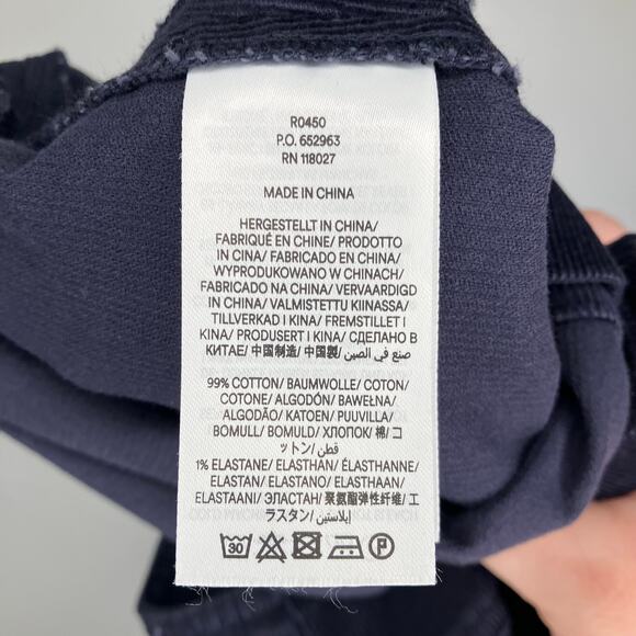 NWT BODEN Estella Cord Skirt Navy Blue Corduroy Patch Pockets 2 Regular - Picture 6 of 6